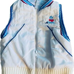 Mine Alone Quilted Snowman Vest